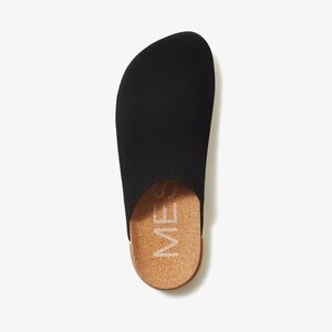MESSAGE Henning Classic Black Slip-On Mules